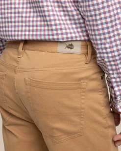 Southern Tide Sullivan Five Pocket Pant Hazelnut Khaki Shop