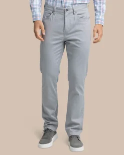 Southern Tide Sullivan Five Pocket Pant Ultimate Grey Store