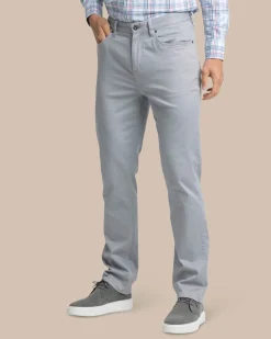 Southern Tide Sullivan Five Pocket Pant Ultimate Grey Store