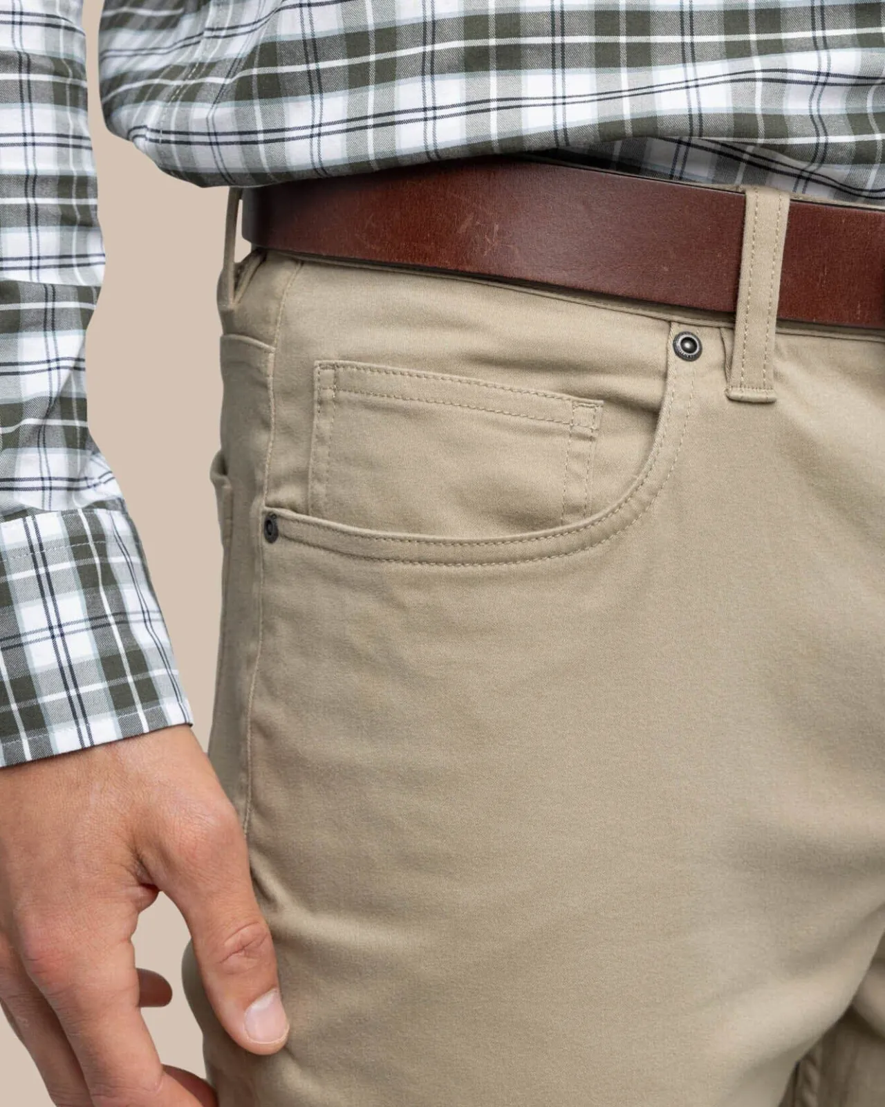 Southern Tide Sullivan Five Pocket Pant Sandstone Khaki Flash Sale