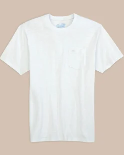 Southern Tide Sun Farer Short Sleeve T-Shirt Classic White Flash Sale