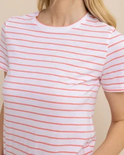 Southern Tide Sun Farer Stripe Crew Neck T-Shirt Cheap
