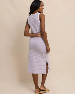 Southern Tide Sun Farer Stripe Midi Tank Dress Cheap