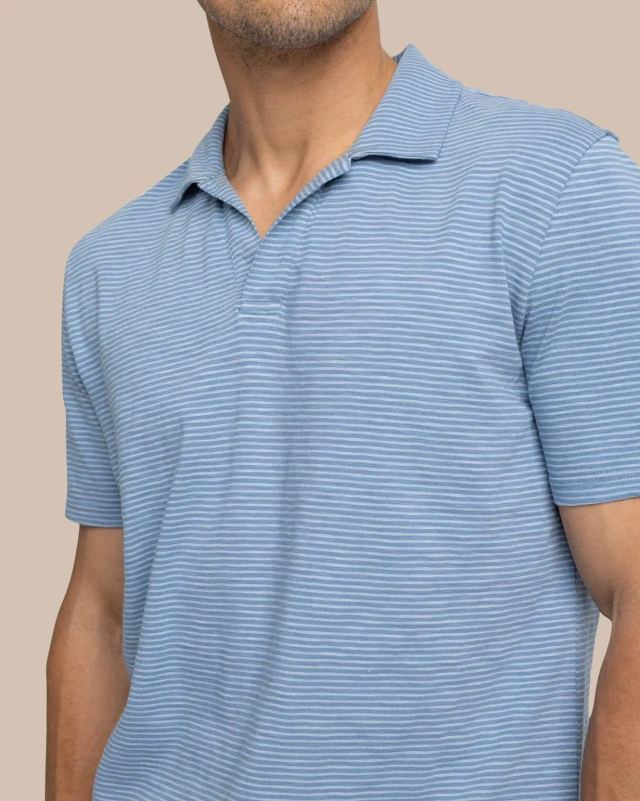 Southern Tide Sun Farer Summertree Stripe Polo Best