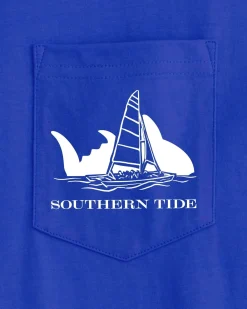 Southern Tide Sunset Silhouette T-Shirt Clearance