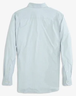 Southern Tide Tcu Horned Frogs Gingham Button Down Shirt Slate Grey Cheap