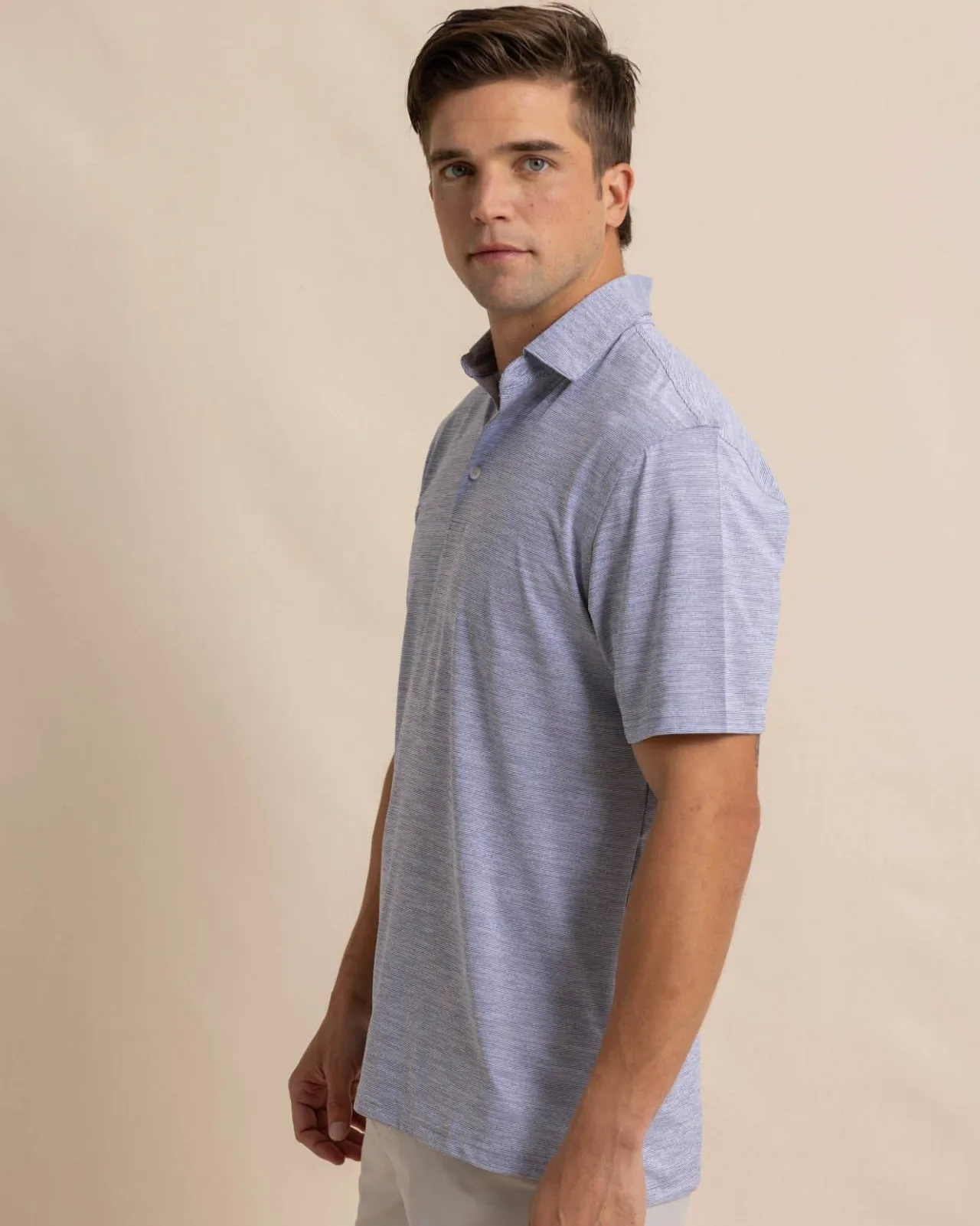 Southern Tide Team Colors Driver Spacedye Polo Shirt Store