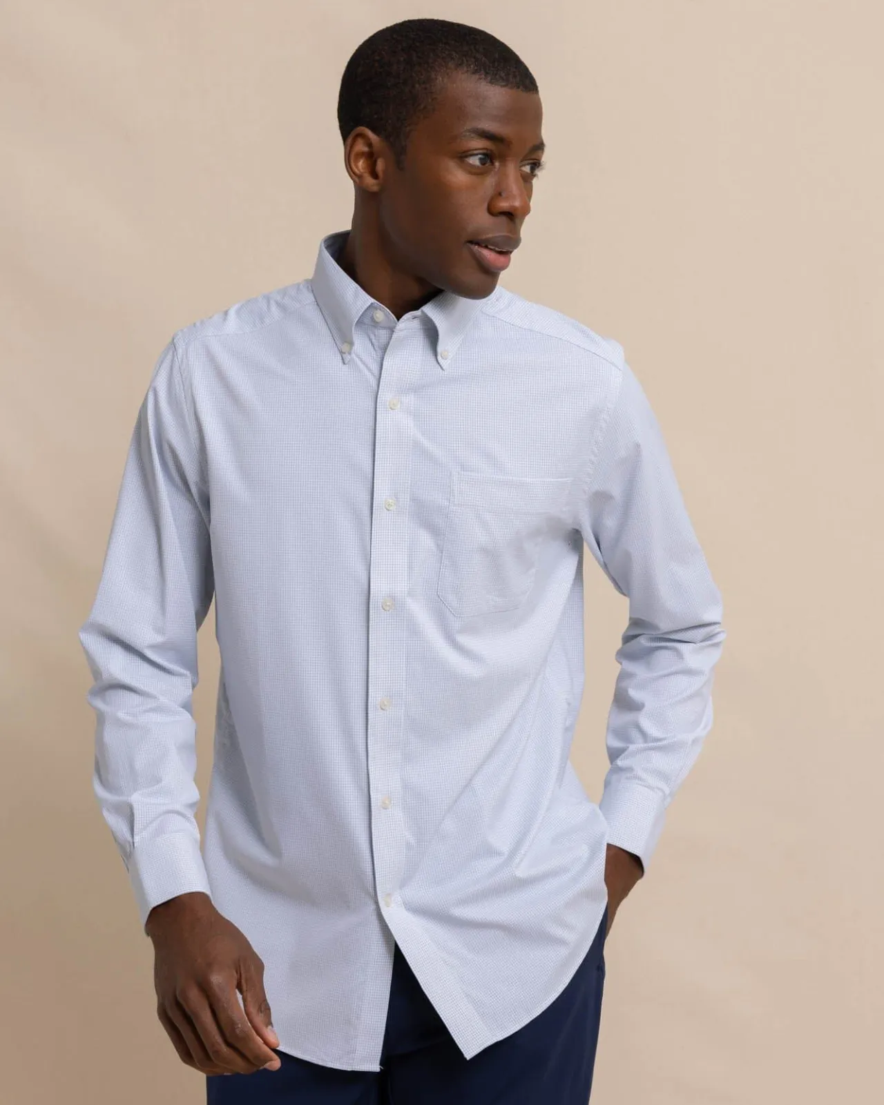 Southern Tide Team Colors Gingham Intercoastal Sport Shirt Cheap