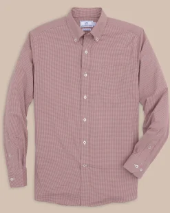 Southern Tide Team Colors Gingham Intercoastal Sport Shirt Cheap