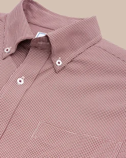 Southern Tide Team Colors Gingham Intercoastal Sport Shirt Cheap