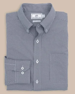 Southern Tide Team Colors Gingham Intercoastal Sport Shirt Cheap