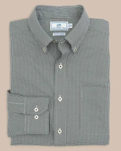Southern Tide Team Colors Gingham Intercoastal Sport Shirt Cheap