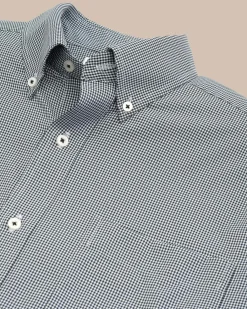 Southern Tide Team Colors Gingham Intercoastal Sport Shirt Cheap