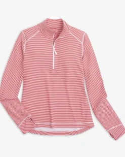 Southern Tide Team Colors Runaround Quarter Zip Pull Over Clearance