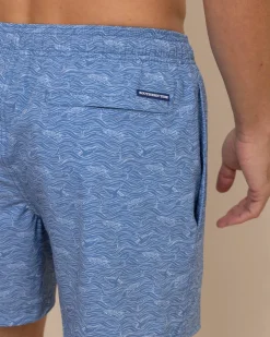 Southern Tide The Whaler Swim Trunk Coronet Blue Cheap