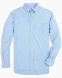Southern Tide Unc Tar Heels Gingham Button Down Shirt Clearance