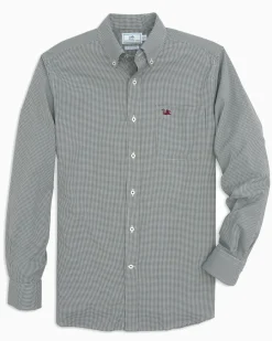 Southern Tide Usc Gamecocks Gingham Button Down Shirt Hot