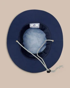 Southern Tide Waterway Camo Print Performance Sun Hat - Navy True Navy Shop