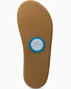 Southern Tide Women'S Navy Leather Weekend Flipjacks Nautical Navy Online