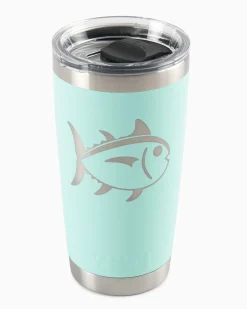 Southern Tide Yeti Rambler 20 Oz Skipjack Tumbler Seafoam Cheap