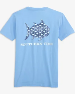 Southern Tide Youth Skipping Jacks Fill T-Shirt Ocean Channel Best Sale